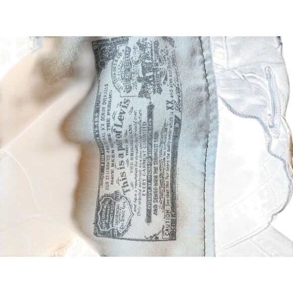 Levi’s 501 XX Button Fly 100% Cotton Black Denim Jeans 38X34 Y2K - Picture 9 of 11